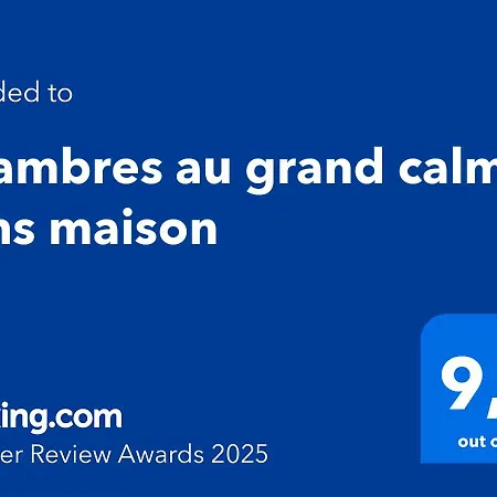 Bed & Breakfast Au Grand Calme Dans Maison Primarette